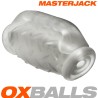 MASTERJACK double penetration JO CLEAR ICE