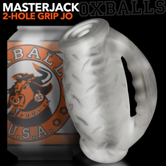 MASTERJACK double penetration JO CLEAR ICE