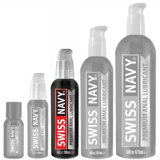 Swiss Navy Premium 118ml Lubrifiant Silicone Anal